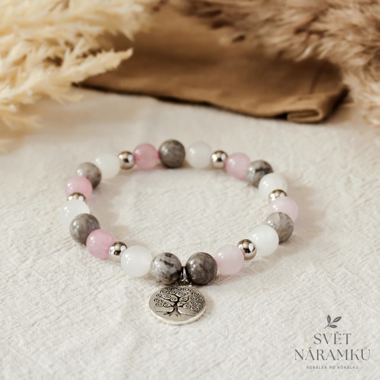 Náramek z minerálů PASSION