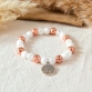 Náramek z minerálů LUXURY WHITE