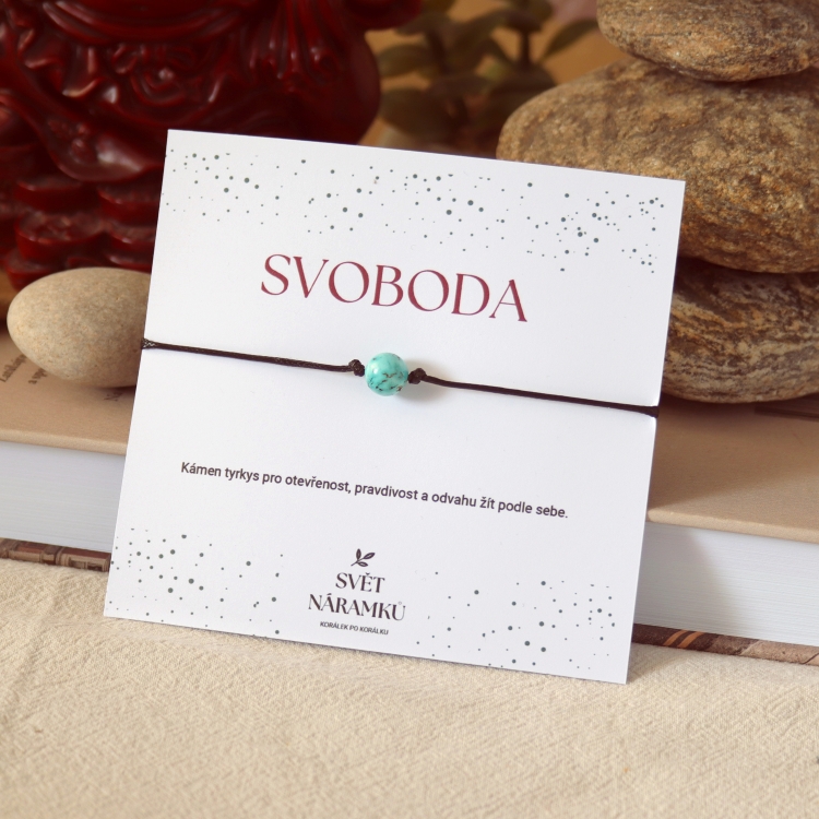 Náramek Macrame SVOBODA