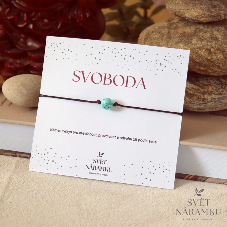Náramek Macrame SVOBODA