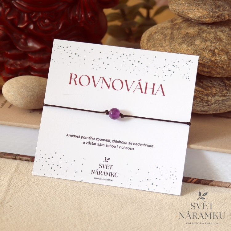 Náramek Macrame ROVNOVÁHA