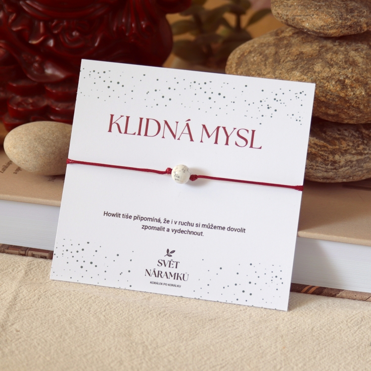 Náramek Macrame KLIDNÁ MYSL