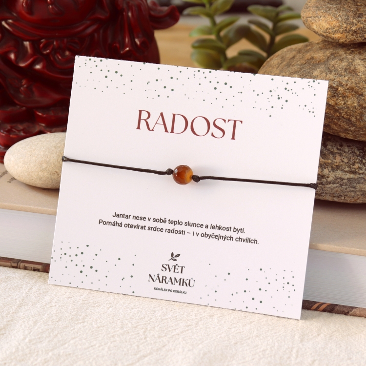 Náramek Macrame RADOST